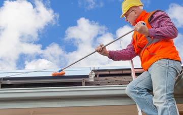 Springside soft wash roof cleaning